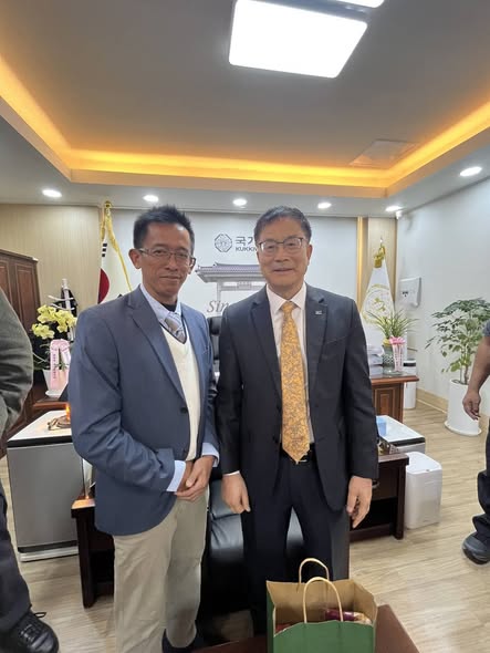 อาจารย์โจ จากชมรมเทควันโดพีสุโซทีม